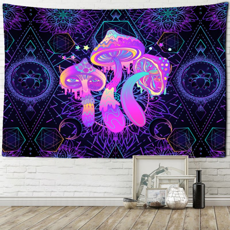 Dream Mushroom Psychedelic Rug Boho Home Decor